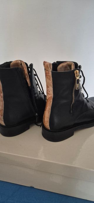 Stivaletti Alviero Martini neri donna