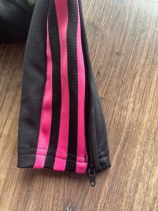 Pantalones Juventus Adidas Negro Rosa