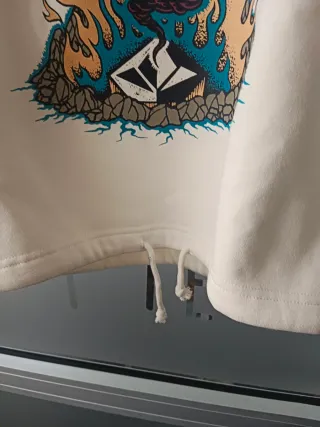 Sudadera Volcom Mujer Blanca