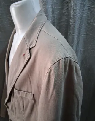 Giacca uomo Mulish cotone beige taglia 52