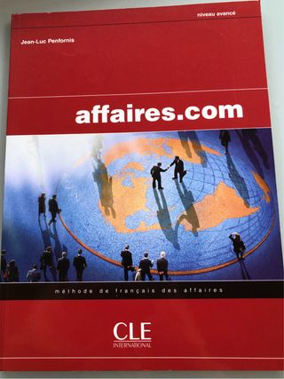 Libro Affaires.com aprender francés B2 C1.Nuevo