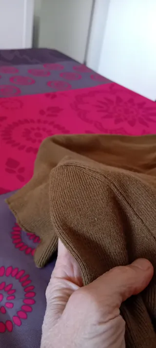 Jersey Zara verde militar lazo