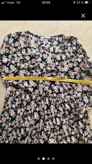 Vestido Pull&Bear floral M