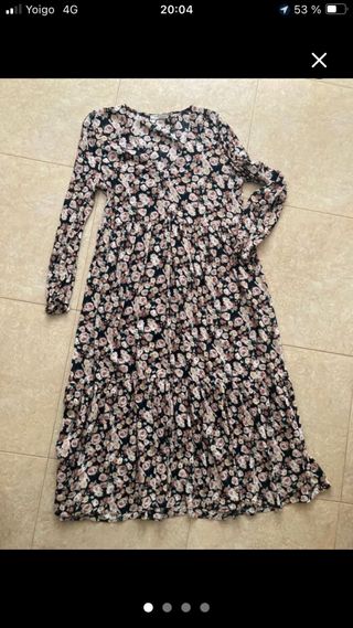 Vestido Pull&Bear floral M