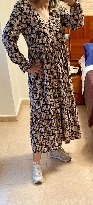 Vestido Pull&Bear floral M