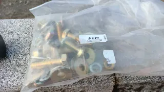 Gancho y soporte de remolque.