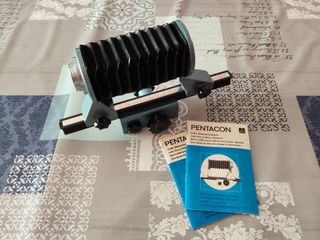 Fuelle Pentacon para fotografía macro