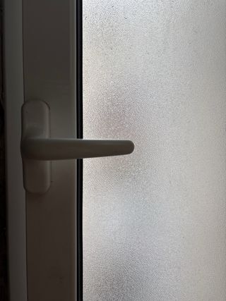 Ventana cristal blanca