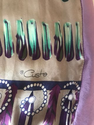 Abito Custo Barcelona decorato multicolor