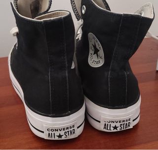 Sneakers Converse piattaforma taglia 39