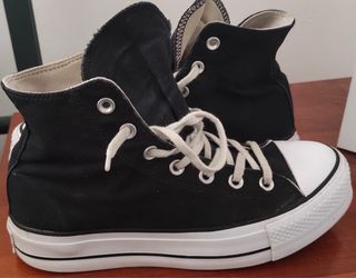 Sneakers Converse piattaforma taglia 39