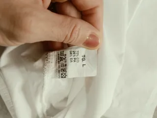 Gonna bianca con spacco