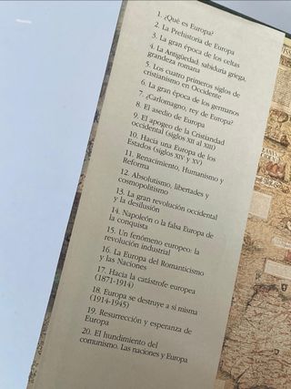 Historia de los europeos para Maiteo