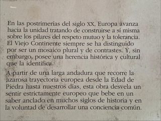 Historia de los europeos para Maiteo