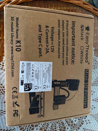 Mini impresora 3D para iniciarse