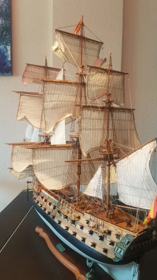 Maqueta Galeon Artesanía Latina San Juan Nepomucen