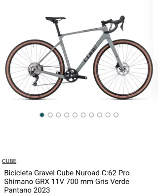 Bicicleta Gravel Cube Nuroad C:62 Pro