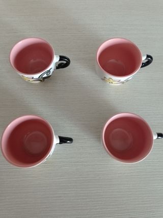 Set 4 Tazzine Caffè Excelsa Mucca