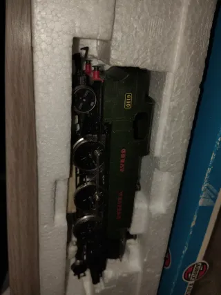 Pack 3 Locomotoras H0, Vías y Transformador