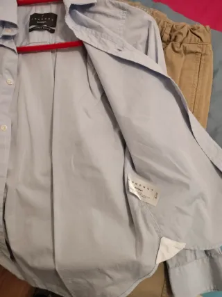 Traje comunión niño Cocoon negro y beige