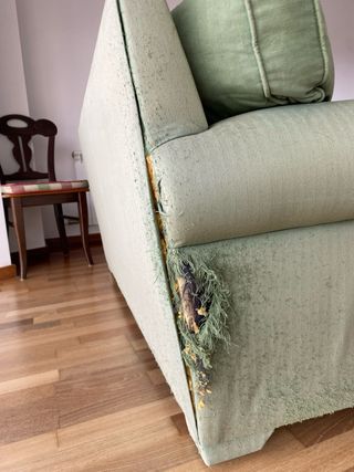 Sofás 2 y 3 plazas verde