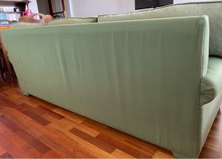 Sofás 2 y 3 plazas verde