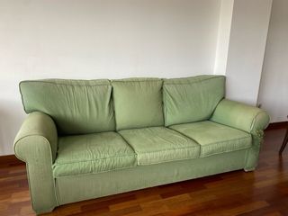 Sofás 2 y 3 plazas verde