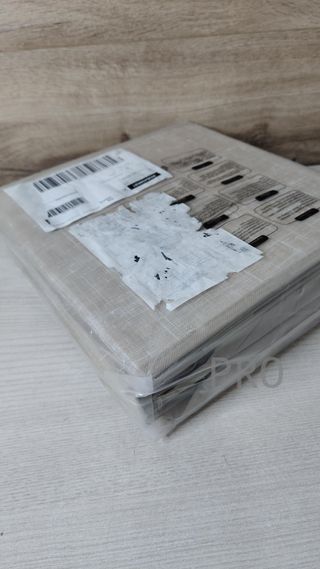 Scatole di Stoccaggio Pieghevoli, Set di 3 Ceste in Tessuto