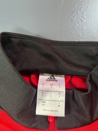 Chándal Adidas Rojo y Negro