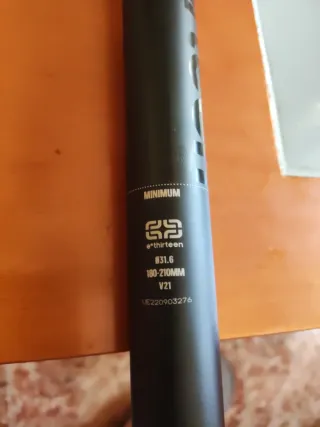 Tija telescópica E*thirteen vario infinito 180 220