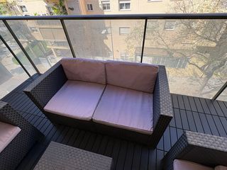 Conjunto Muebles de Jardín Ratán