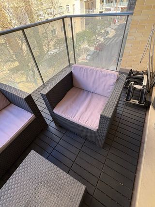 Conjunto Muebles de Jardín Ratán