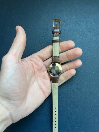 Reloj Longines Mecánico Mujer 1980s Dorado