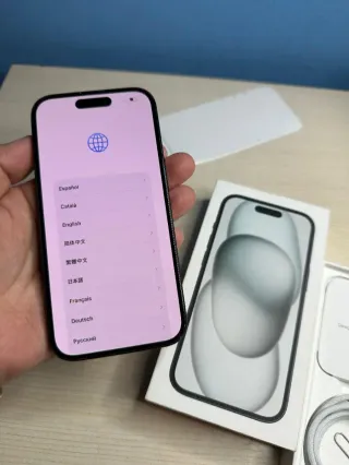 Iphone 15 Negro 128GB como nuevo!!