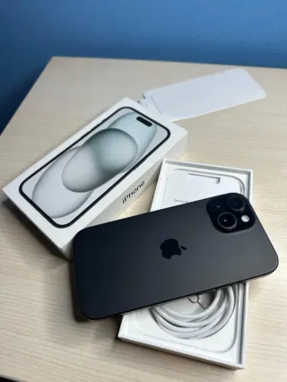 Iphone 15 Negro 128GB como nuevo!!