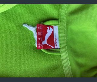 Chándal Puma Verde y Negro Talla M