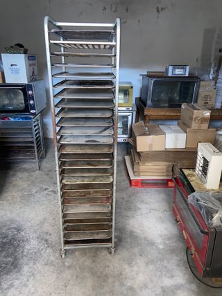 2 Carros Bandejas Horno