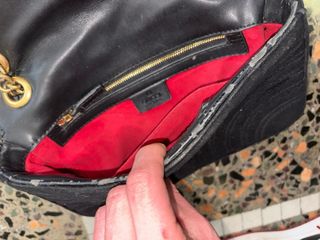 Borsa Gucci GG Marmont nera