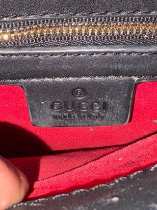 Borsa Gucci GG Marmont nera