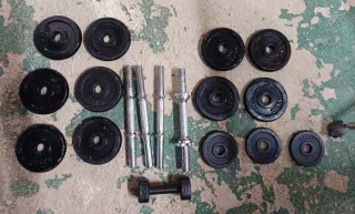 Set Mancuernas Pesas Ajustables