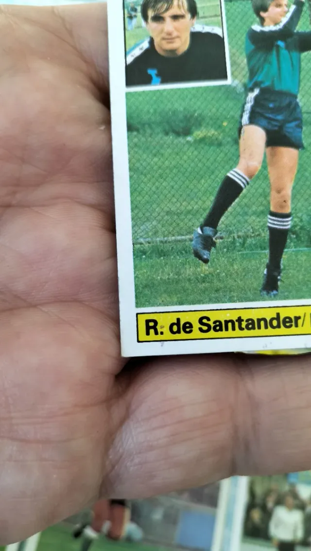 Cromo  Liga Este 81-82 Santander Moncalean