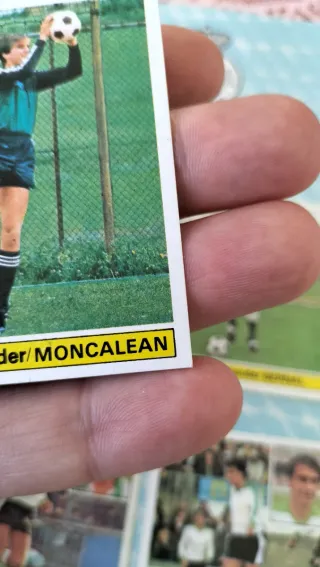 Cromo  Liga Este 81-82 Santander Moncalean