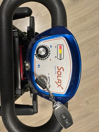 Silla eléctrica plegable como nueva, homologada