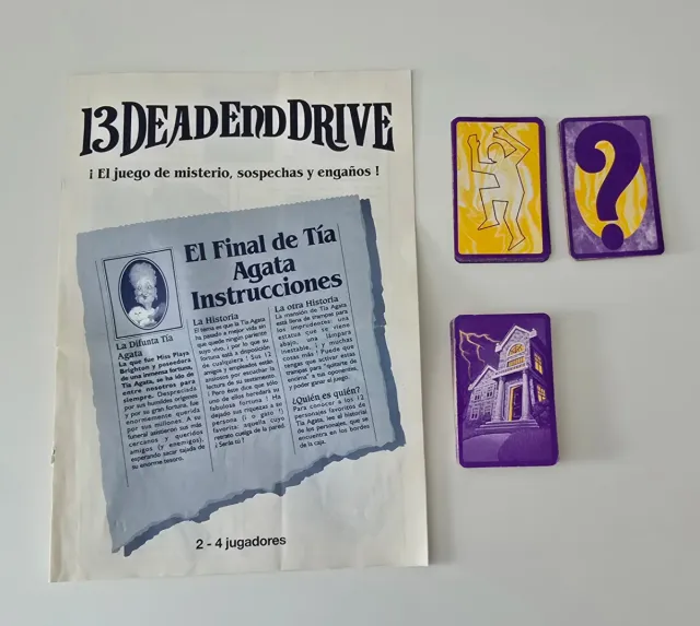 Juego de mesa La Herencia de Tía Ágata