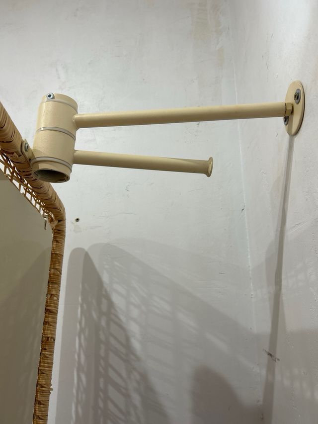 Perchero Rattan con Espejo