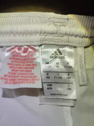 Conjunto Real Madrid Talla 10-12