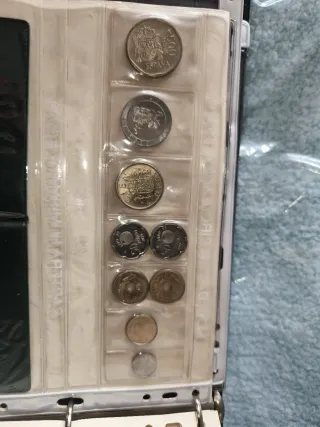 Colección Pesetas 1990 Monedas en Circulación