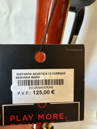 Eko Ranger XII Acústica 12 Cuerdas Vintage