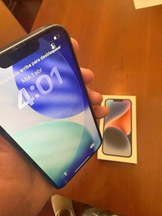 iPhone 14 Azul- 86% salud de bateria