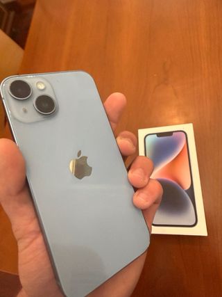 iPhone 14 Azul- 86% salud de bateria
